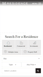 Mobile Screenshot of mresidence.com